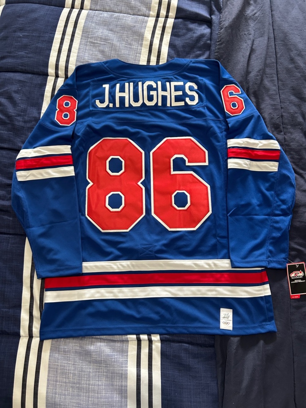 Jack Hughes USA Jersey